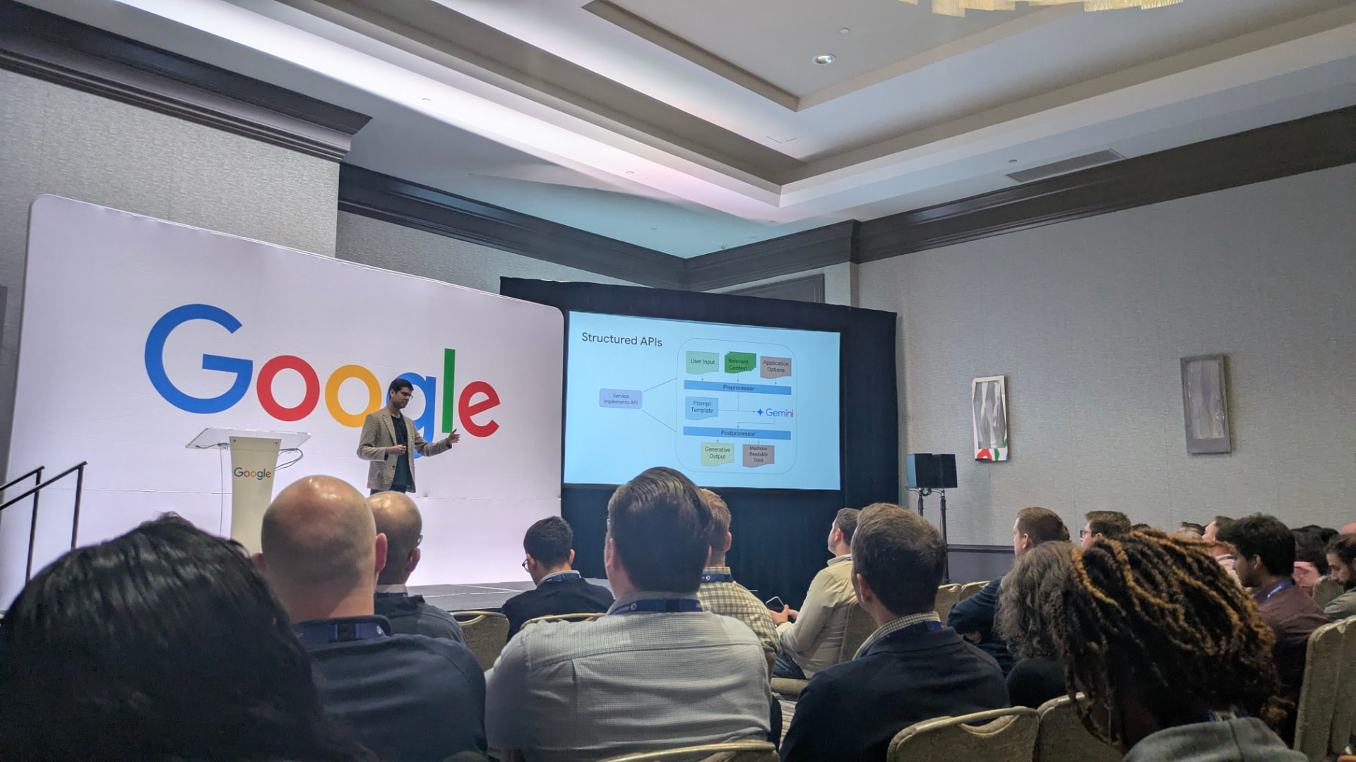 Palestra do Google sobre APIs estruturadas com Gemini